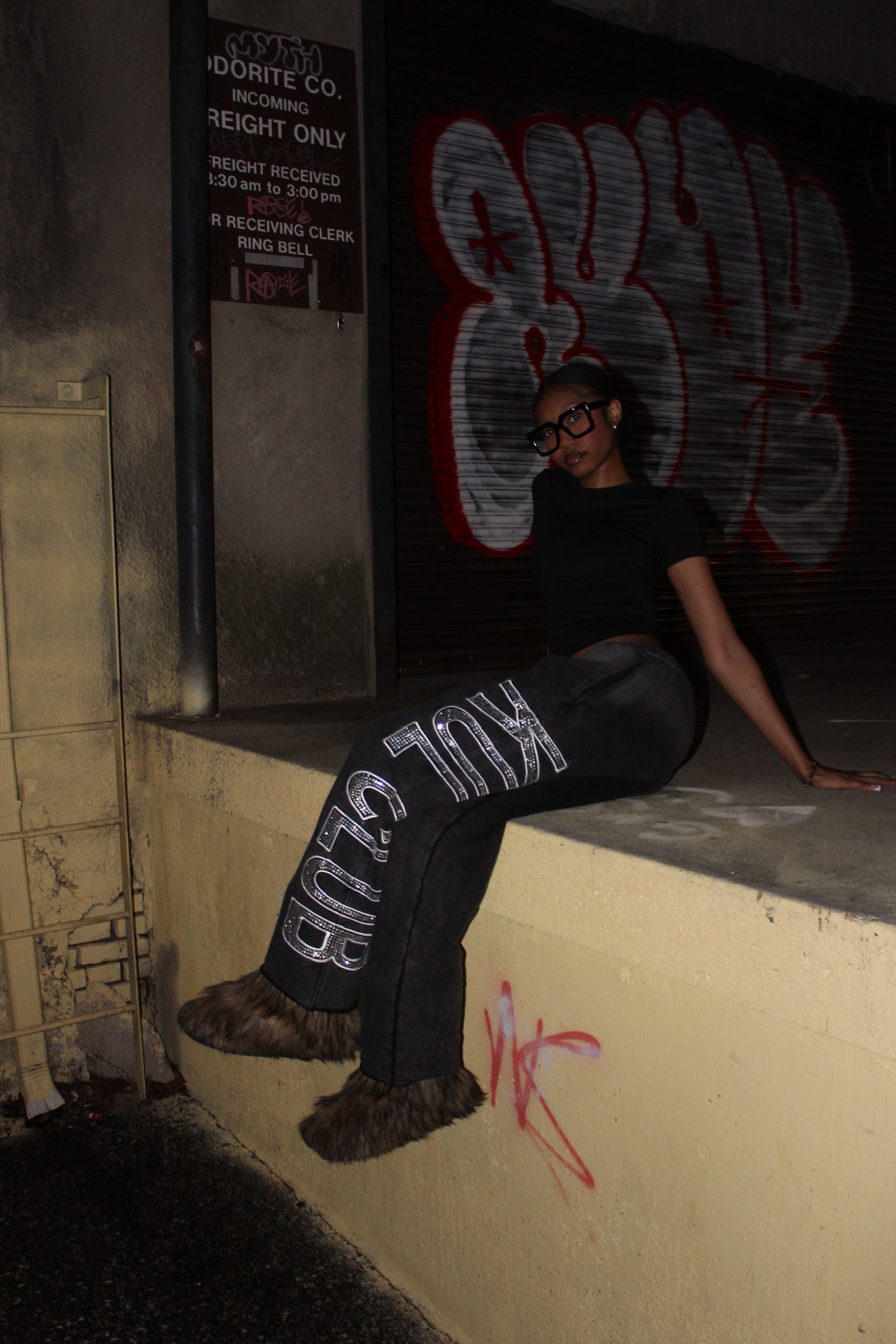 KUL ICED OUT “AVALANCHE“ SWEATPANTS