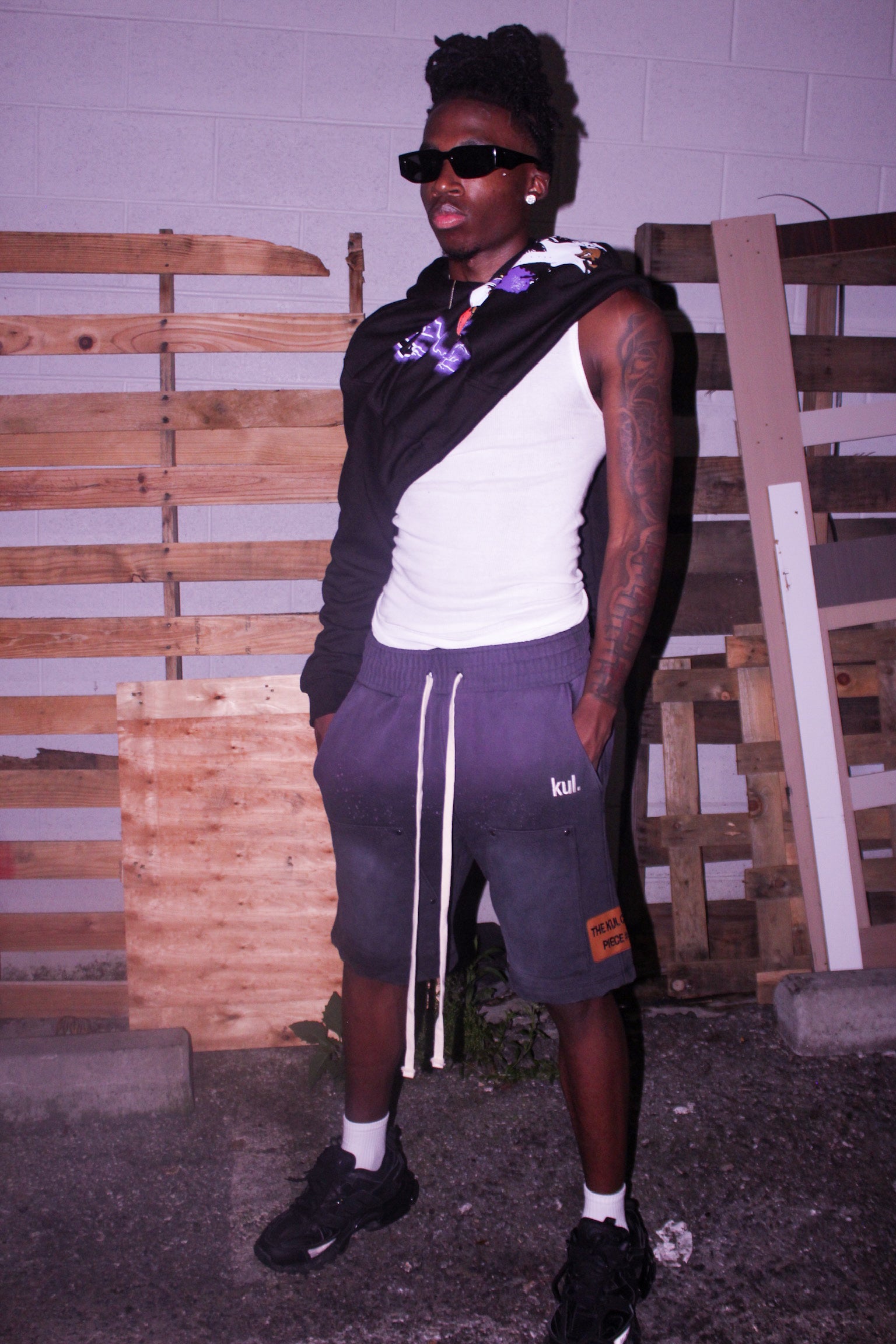 KUL PURPLE RAIN SHORTS